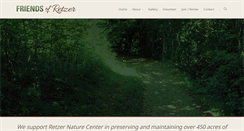 Desktop Screenshot of friendsofretzer.org