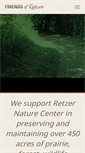Mobile Screenshot of friendsofretzer.org